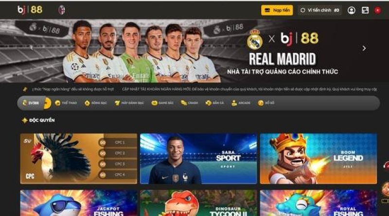 Nhà cái BJ88 – Điểm đến cá cược số 1 dành cho người chơi