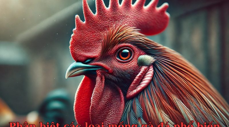 Cách chọn mồng gà đá theo loại đảm bảo chiến thắng tuyệt đối